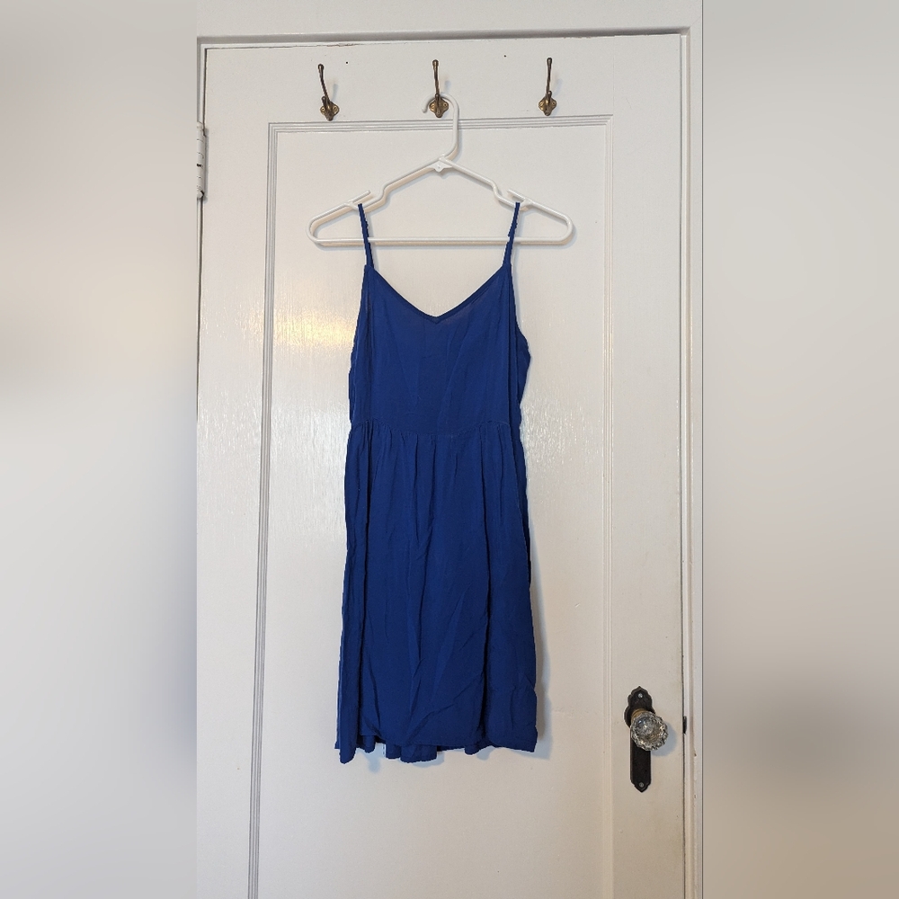 Divided by H&M Blue mini summer dress